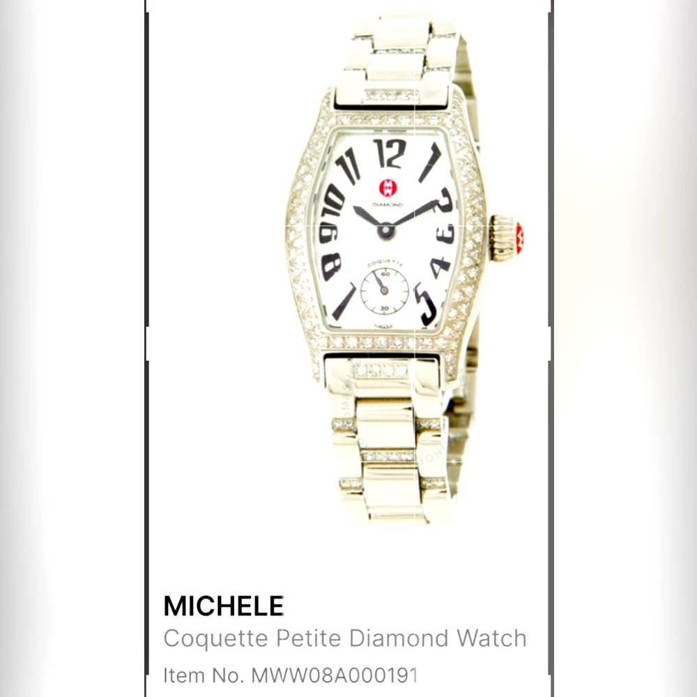 Michele Petite Coquette Diamond Watch